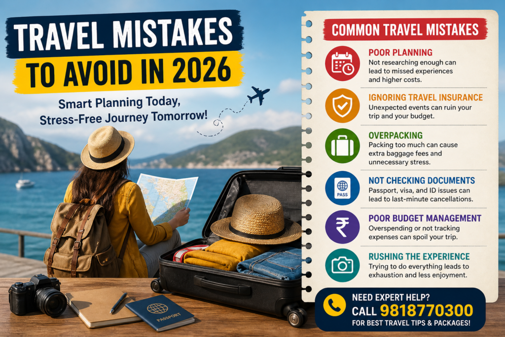 Travel Mistakes